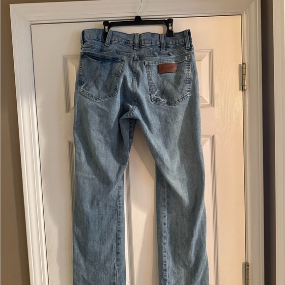 Wrangler Men's Retro Slim Boot Light Blue Jeans 32 x 32 - Picture 1 of 4